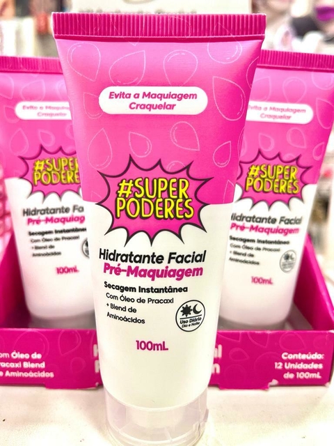 HIDRATANTE FACIAL PRÉ MAQUIAGEM SUPER PODERES