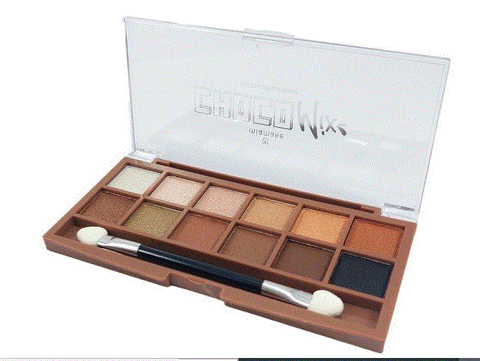 PALETA DE SOMBRAS CHOCO MIX 1ALTA FIX tonalidades 2çãO MIA MAKE