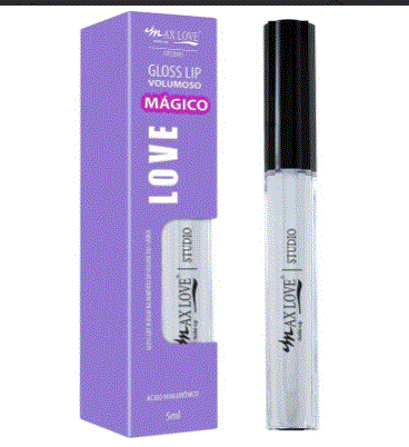 Gloss Labial Max Love - Lip Volumoso Mágico
