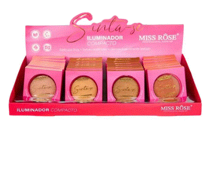 Iluminador Compacto Sinta-se MISS ROSE