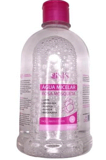 Agua Micelar Rosa Mosqueta 500ml Isis Rezende