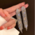 Brincos de pendente com borla de strass brincos pedraria