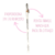 Lápis Dermográfico Sarah Beauty Eyebrow Pencil