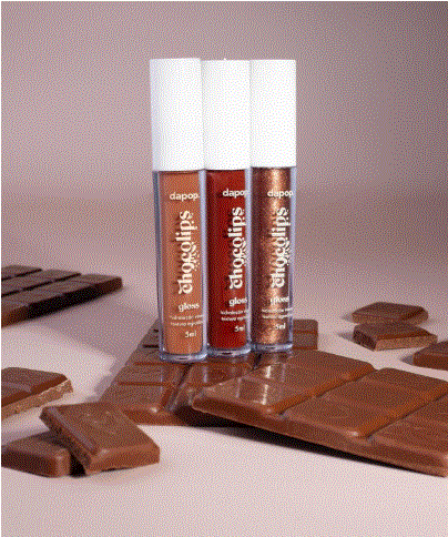 Gloss Labial Chocolips Cor 01 5ml - Dapop