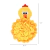 Imagem do Brinquedo Pelúcia Outward Hound Snuffle Palz Large - 2 em 1