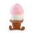 Pélucia MY BFF Gerry the ice cream - sorvete - Nandog na internet