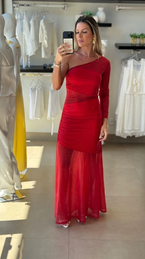 Vestido Olympia Vermelho