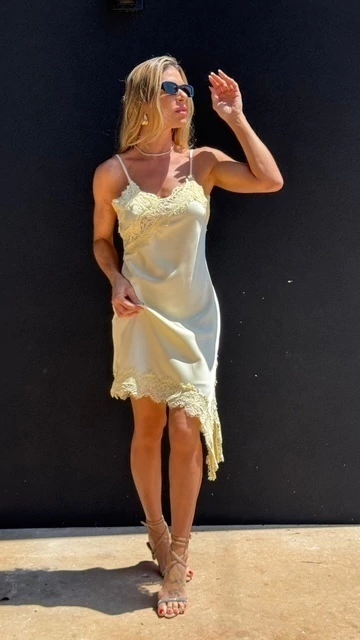 Sleep Dress Renda Manteiga