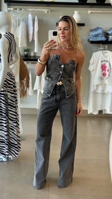 Calça Black Denim - comprar online