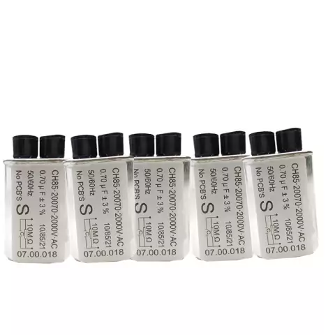 Capacitor de Microondas 0.70Uf X 2100Vac 5 Unidades