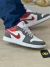 Air Jordan 1 Low Light Smoke Grey Gym Red - comprar online