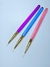 Kit com 3 pinceis line - cabo Colorido - comprar online
