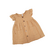 Vestido Gasa Avellana