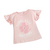 Remera Flowers Rose