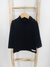 Media Polera Black *Algodon Pima*
