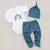 Ajuar Rainbow Blue - comprar online