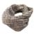 Cuello Lana Cacao nevado
