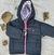 Campera Inflable & Polar Flowers Azul