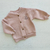 Campera Rosa Antiguo * Frisa*