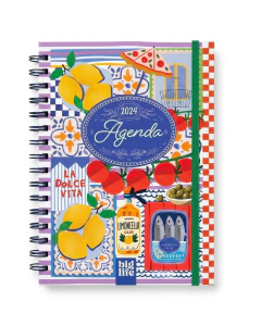 Agenda Dolce Vita 2027 Semana a la Vista 16x22 cm