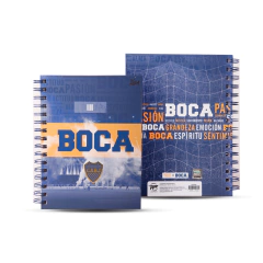 Cuaderno Espiralado Tapa Dura Boca 16x21