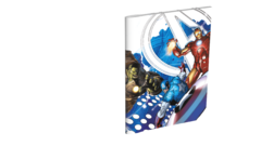 Cuaderno Abrochado Avengers