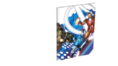 Cuaderno Abrochado Avengers