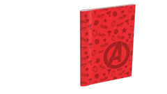 Cuaderno Abrochado Avengers Liso