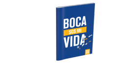 Cuaderno Abrochado Boca en internet
