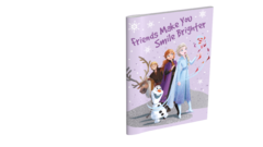 Cuaderno Abrochado Frozen en internet