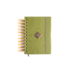 Agenda Indie Verde Día por Página 10x15cm 2026 - comprar online