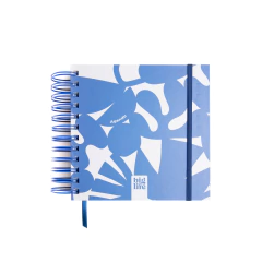 Agenda Blue 16x16cm Perpetua - comprar online