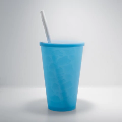 Vaso Avatar traslúcido con relieve en internet