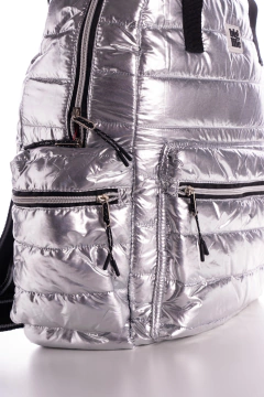 Imagen de Mochila Puffer Plata