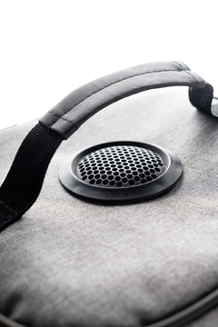 Bolso Urbano Gris con parlante - PPR Solutions
