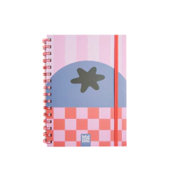 Libreta Retro Pastel Hojas Lisas - comprar online