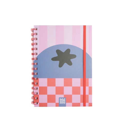 Libreta Retro Pastel Hojas Lisas - comprar online
