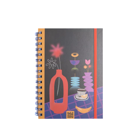 Libreta Deco Hojas Rayadas - comprar online