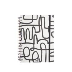 Libreta Monocromática Hojas Rayadas - comprar online