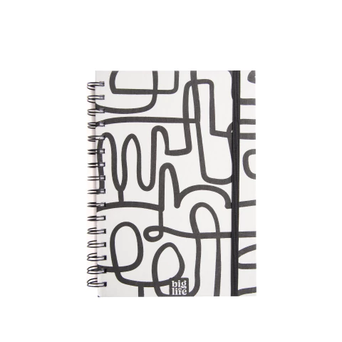 Libreta Monocromática Hojas Rayadas - comprar online