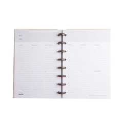 Life Planner Trama Nude 15x21cm - PPR Solutions