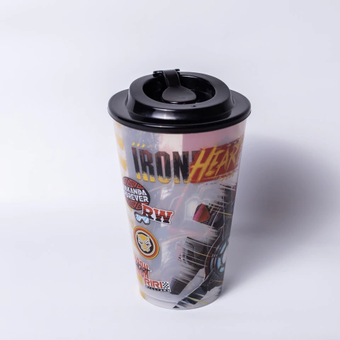 Vaso Black Panther con luz led