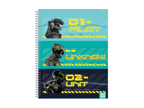 Cuaderno Universitario Tapa Flexible Gamer