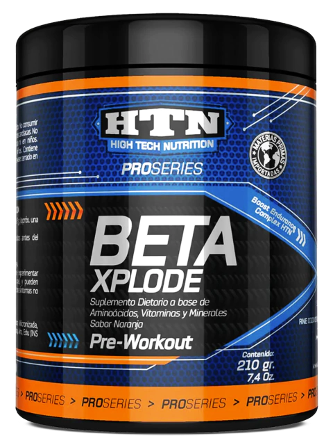 BETA XPLODE 210 GRS - ORANGE I PRE-WORKOUT