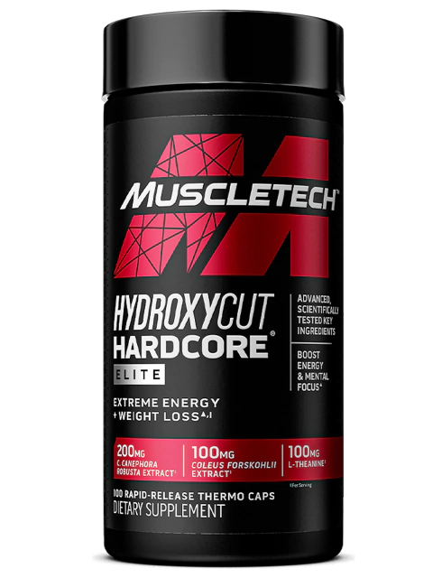 HYDROXYCUT HARDCORE ELITE 100 RAPID-RELEASE THERMO CAPS