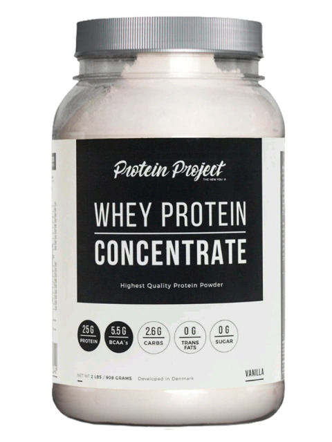 WHEY PROTEIN CONCENTRATE 2 LBS - VANILLA