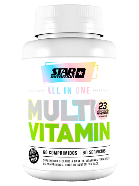 MULTIVITAMIN 60 CAPLETS - ALL IN ONE FORMULA