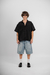 Camisa Box Bolsillos - Black