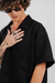 Camisa Box Bolsillos - Black en internet