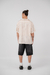 Camisa Stripes Seda - Beige en internet